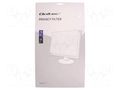 GDPR privacy filter; natural (transparent); Thk: 0.5mm; 24" QOLTEC QOLTEC-51061
