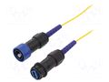 Fiber patch cord; PIN: 1; single mode simplex (SM); bayonet; 10m BULGIN PXF4055AAB