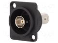 Coupler; BNC socket,both sides; 75Ω; FT; black; plastic; 19x24mm CLIFF CP303095