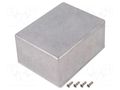 Enclosure: multipurpose; X: 89mm; Y: 114mm; Z: 55mm; aluminium; IP54 DELTRON ENCLOSURES DEL-459-0030
