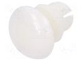 Rivet; polyamide; L.rivet: 4.5mm; white; dismountable,push-in DREMEC DR8G4025.0X2.5W
