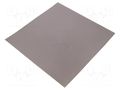 Shielding mat; 240x240x0.3mm; Permeability: 100; self-adhesive KEMET FF1300-240X240T08