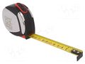Measuring tape; L: 5m; Width: 19mm; elastolan,stainless steel MEDID MED.45191-5