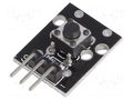 Module robotics: button; 3.3÷5VDC; digital; module; Arduino; screw OKYSTAR OKY3223