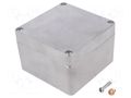 Enclosure: multipurpose; X: 120mm; Y: 122mm; Z: 81mm; 68; aluminium RETEX RT-31068006