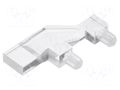 Fiber for LED; 2x5mm; No.of mod: 1; rectangular; Front: flat MENTOR 1273.1001