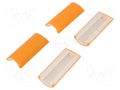 Rubber corner; 33; orange; 4pcs. RETEX RT-33133525