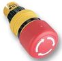 ACTUATOR, RED, PLASTIC, TWIST TO UNLOCK 61-3440.4/1