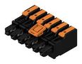 TERMINAL BLOCK, PLUGGABLE, 6POS, 12AWG 8000078357