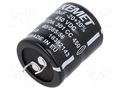 Capacitor: electrolytic; SNAP-IN; 300uF; 450VDC; Ø30x35mm; ±20% KEMET ALA7DA301CC450