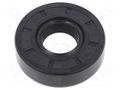 Oil seal; NBR caoutchouc; Thk: 10mm; -40÷100°C; Shore hardness: 70 ORING USZCZELNIENIA TECHNICZNE S-15X35X10-AOTC-N