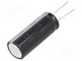 Supercapacitor; THT; 100F; 2.8VDC; ±20%; Ø18x45mm; 20mΩ; -40÷65°C BIGCAP BUP002R8L107FA