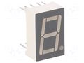 Display: LED; 7-segment; 14.2mm; 0.56"; No.char: 1; red; 30÷60mcd FORYARD FYS-5611BUHR-21
