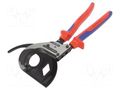 Cutters; L: 320mm; Tool material: steel; Øcable: 60mm; 600mm2 KNIPEX KNP.9532320