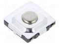 Microswitch TACT; Pos: 2; 0.05A/12VDC; SMT; none; 5.2x5.2mm; 1.5mm JIANFU TVCU18015BPB