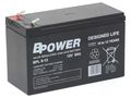 Re-battery: acid-lead; 12V; 9Ah; AGM; maintenance-free; 2.7kg; BPL BPOWER ACCU-BPL9-12/BP