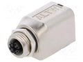 Adapter; M12 female,RJ45 socket; X code-ProfiNET; PIN: 8; Cat: 6a AMPHENOL LTW RJS-12X08FF-LS7001