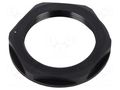 Nut; PG36; polyamide; UL94V-2; 60mm; black; Thread: PG; with flange LAPP LP-53019270