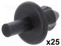 Rivet; 25pcs; Daewoo,Ford,Mercedes,Opel,Volvo,VW; L: 11.8mm ROMIX RX-A13011