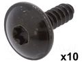 Screw; 10pcs; Audi,Seat,VW,Škoda; OEM: N90775001; L: 15.8mm; steel ROMIX RX-C10022