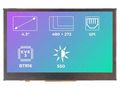 Display: TFT; 4.3"; 480x272; Illumin: LED; Dim: 105.5x67.2x6.32mm Riverdi RVT43ALBNWN00