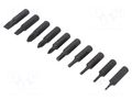 Kit: screwdriver bits; hex key,Phillips,slot; Overall len: 30mm ENGINEER FUT.DR-11