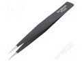 Tweezers; Blade tip shape: sharp; Tweezers len: 125mm; ESD ENGINEER FUT.PTZ-61