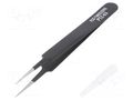 Tweezers; Blade tip shape: sharp; Tweezers len: 113mm; ESD ENGINEER FUT.PTZ-63