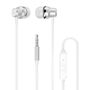 Dudao in-ear headphones headset with remote control and microphone 3.5 mm mini jack white (X10 Pro white), Dudao 6970379618493 6970379618493