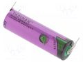 Battery: lithium (LTC); 14505; 3.6V; 2400mAh; non-rechargeable TADIRAN SL-360/PT