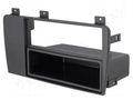 Radio frame; Volvo; 2 ISO; black ACV RAM-40.167