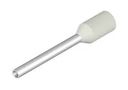 TERMINAL, WIRE FERRULE, 20AWG, WHITE 1076990000