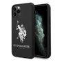 US Polo USHCN65SLHRBK iPhone 11 Pro Max czarny/black Silicone Collection, U.S. Polo Assn. 3700740474525 3700740474525