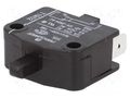 Microswitch SNAP ACTION; 16A/400VAC; SPST-NC; Rcont max: 100mΩ Marquardt 01115.2101-02