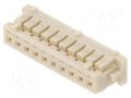 Connector: wire-board; plug; female; PIN: 10; SignalBee; straight HIROSE DF13-10S-1.25C