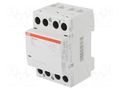 Contactor: 2-pole installation; 63A; 24VAC,24VDC; NO x2; ESB ABB ESB63-20N-01