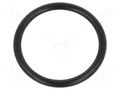 O-ring gasket; NBR caoutchouc; Thk: 2.5mm; Øint: 24mm; black ORING USZCZELNIENIA TECHNICZNE O-24X2.5-70-NBR