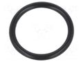 O-ring gasket; NBR caoutchouc; Thk: 2mm; Øint: 16mm; black ORING USZCZELNIENIA TECHNICZNE O-16X2-70-NBR