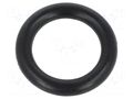 O-ring gasket; NBR caoutchouc; Thk: 3mm; Øint: 12mm; black ORING USZCZELNIENIA TECHNICZNE O-12X3-70-NBR