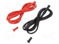 Test leads; Inom: 15A; Len: 1.5m; banana plug 4mm,both sides CHAUVIN ARNOUX CA-P01295288Z