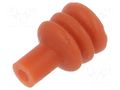 connector WIRE SEAL,RUBBER,SENSOR,ORANGE TE Connectivity 184140-1
