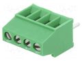 Connector: PCB terminal block; terminal; 10A; 150V; angled 90° TE Connectivity 282834-4