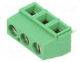 Connector: PCB terminal block; terminal; 13.5A; 300V; angled 90° TE Connectivity 282837-3