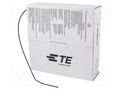 Heat shrink sleeve; glueless; 2: 1; 1.6mm; L: 10m; black; CGPT TE Connectivity CGPT-R-1.6-0