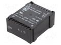 Transformer: encapsulated; 6VA; 115VACx2; 12V; 12V; 250mA; 250mA HAHN BVUI3030145