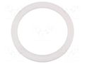 Gasket; PTFE; Thk: 3mm; Øint: 37mm; Øout: 43mm; PG29; white LAPP LP-53801095