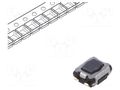 Microswitch TACT; SPST; Pos: 2; SMT; none; 5N; 2.9x3.5x1.4mm; 1.7mm PANASONIC EVPAAU02Q