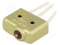 Microswitch SNAP ACTION; 5A/250VAC; 5A/30VDC; without lever HONEYWELL 5SE1-3