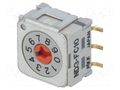 Encoding switch; DEC/BCD; Pos: 10; Rcont max: 30mΩ; ND3 NKK SWITCHES ND3FC10P