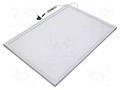 Lamp: LED light panel; 6500K; Lumaire Magnetic Sim; single sided LEDDEX LUM-MAG-A2-OS-G-6K